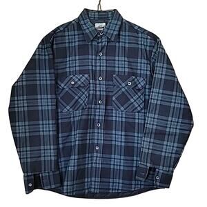 Vintage Fieldmaster Quilt Lined Shacket Plaid USA L